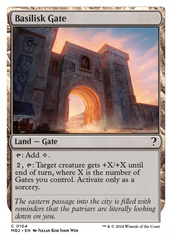 Basilisk Gate (White Border) [Mystery Booster 2] | Gamers Paradise