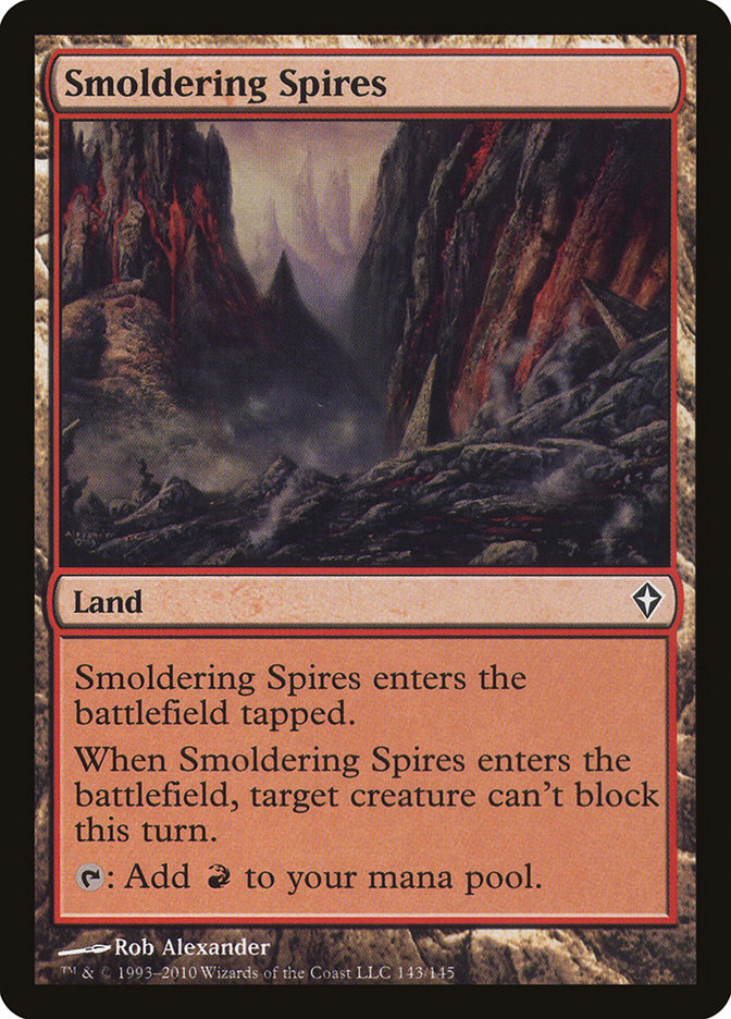 Smoldering Spires [Worldwake] | Gamers Paradise