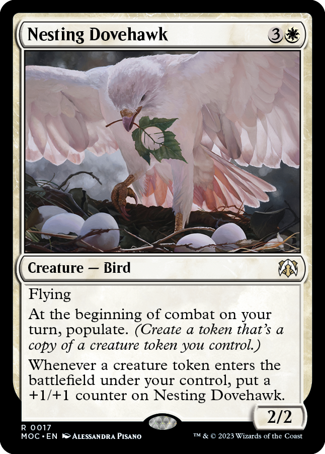 Nesting Dovehawk [March of the Machine Commander] | Gamers Paradise