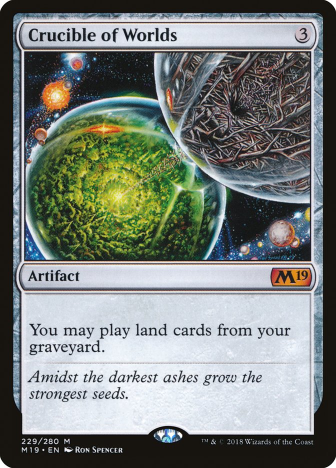 Crucible of Worlds [Core Set 2019] | Gamers Paradise