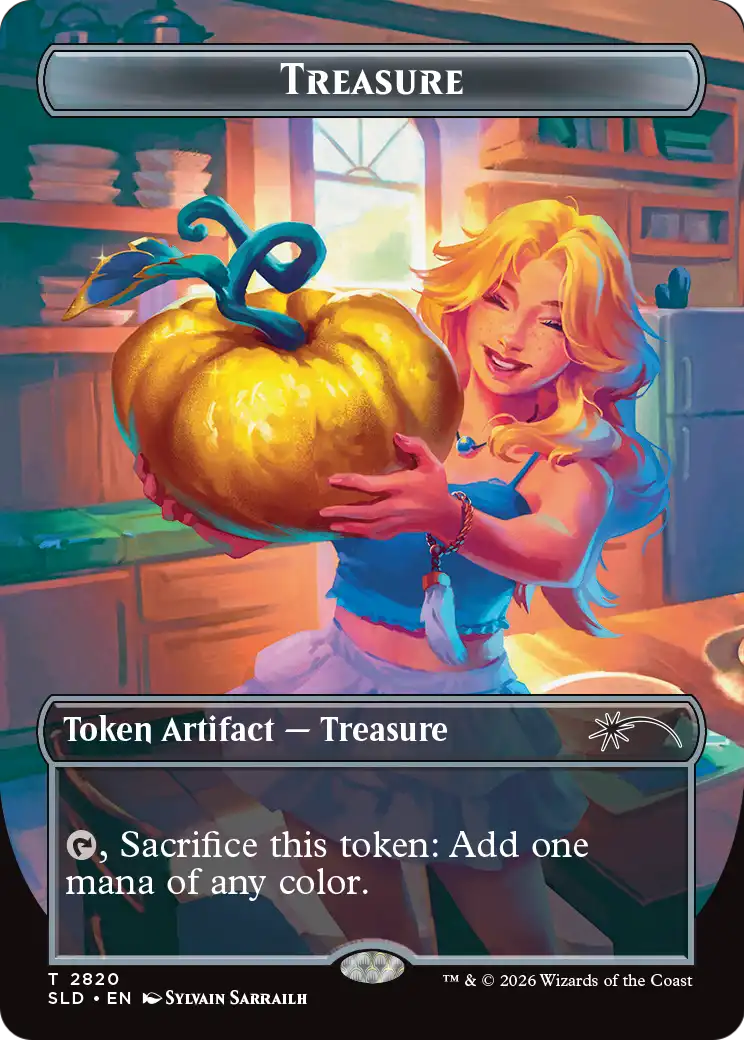 Treasure Token (2820) [Secret Lair Drop Series] | Gamers Paradise