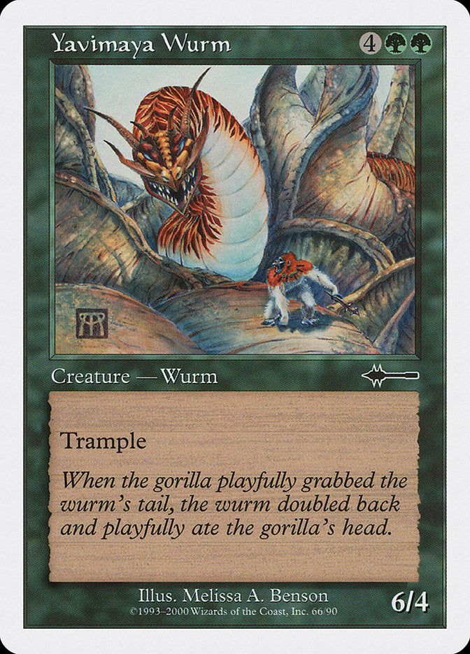 Yavimaya Wurm [Beatdown] | Gamers Paradise