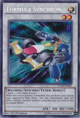 Formula Synchron [LC5D-EN041] Secret Rare | Gamers Paradise