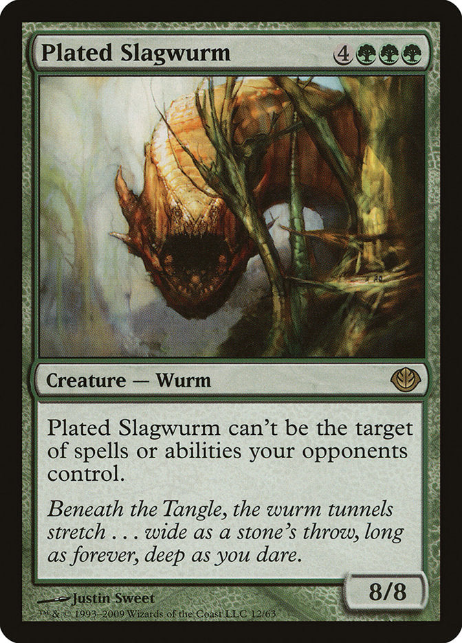 Plated Slagwurm [Duel Decks: Garruk vs. Liliana] | Gamers Paradise