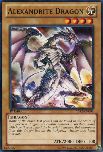 Alexandrite Dragon [YS12-EN001] Common | Gamers Paradise