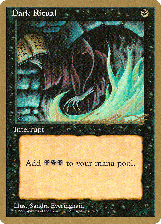 Dark Ritual (Leon Lindback) [Pro Tour Collector Set] | Gamers Paradise