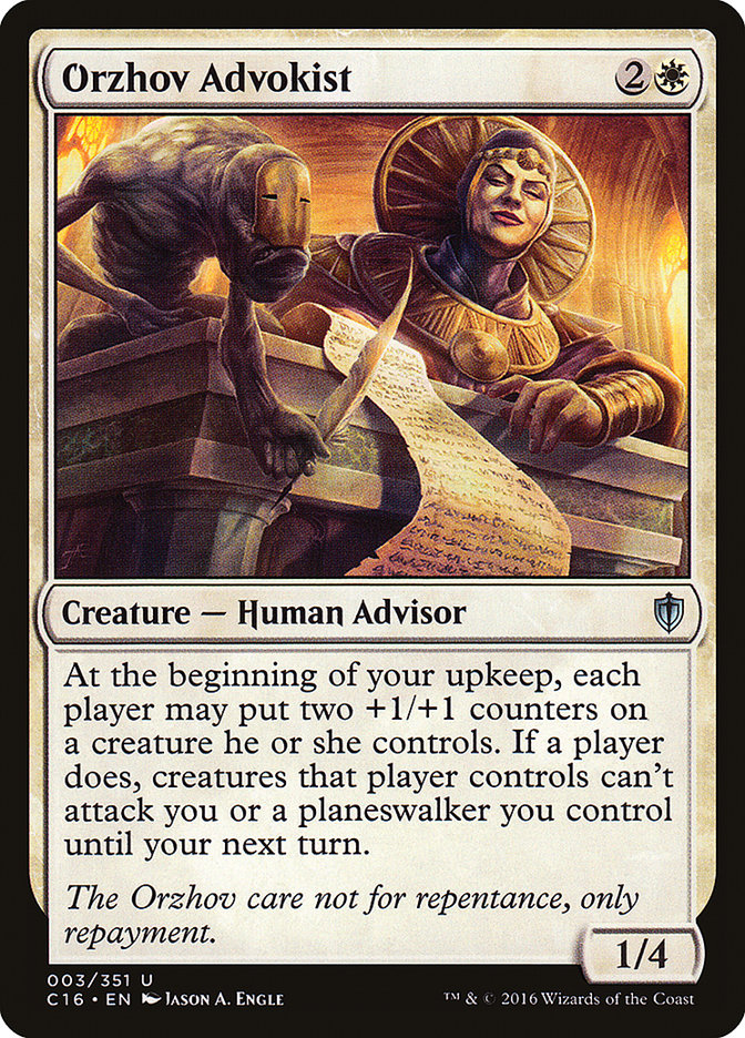 Orzhov Advokist [Commander 2016] | Gamers Paradise