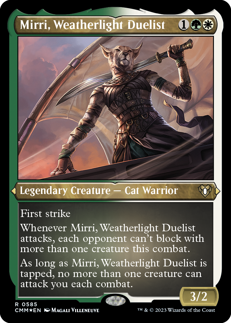 Mirri, Weatherlight Duelist (Foil Etched) [Commander Masters] | Gamers Paradise