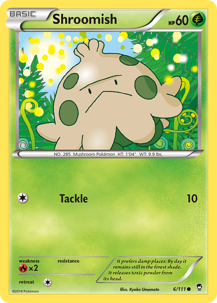 Shroomish (6/111) [XY: Furious Fists] | Gamers Paradise