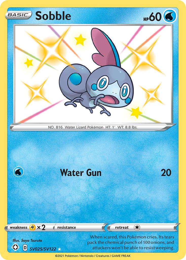 Sobble (SV025/SV122) [Sword & Shield: Shining Fates] | Gamers Paradise
