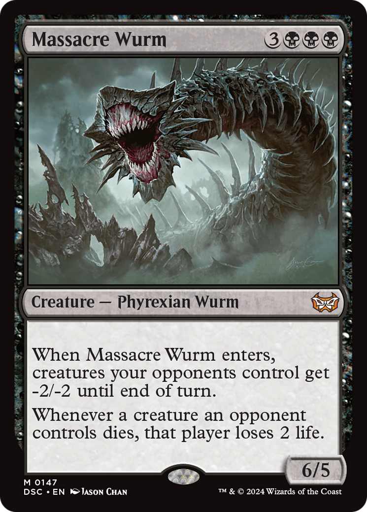 Massacre Wurm [Duskmourn: House of Horror Commander] | Gamers Paradise