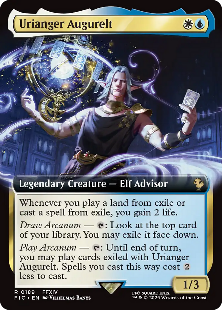 Urianger Augurelt (Extended Art) [FINAL FANTASY Commander] | Gamers Paradise