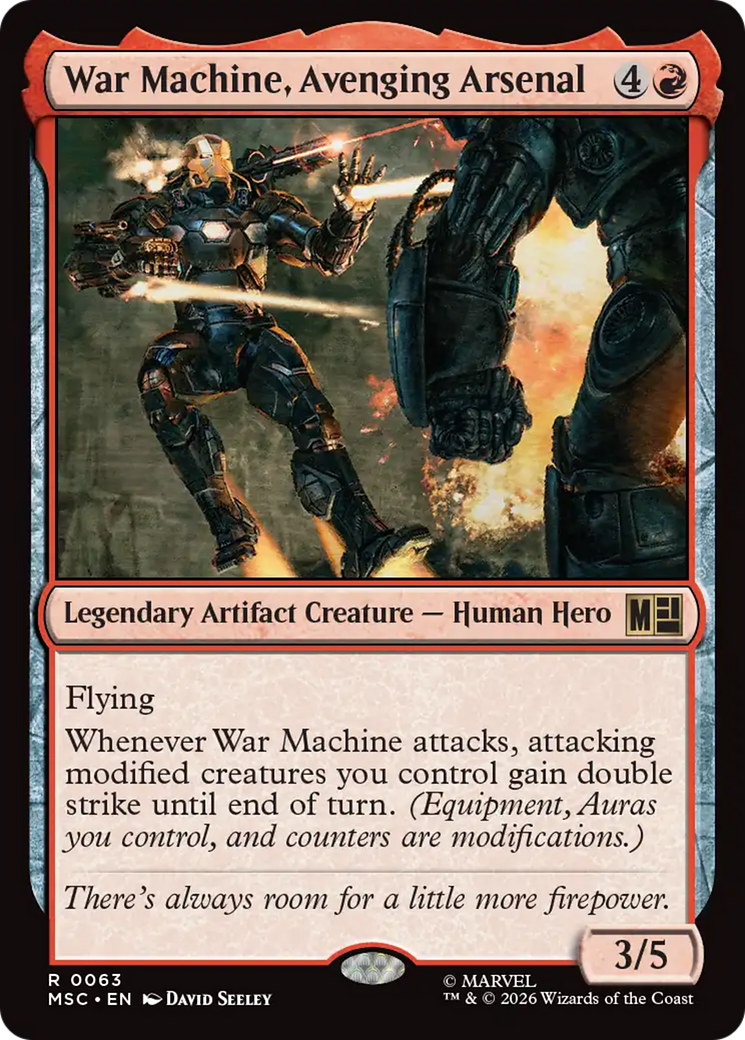 War Machine, Avenging Arsenal [Marvel Super Heroes Commander] | Gamers Paradise