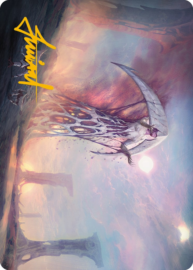 White Sun's Twilight Art Card (Gold-Stamped Signature) [Phyrexia: All Will Be One Art Series] | Gamers Paradise