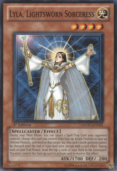 Lyla, Lightsworn Sorceress [SDDC-EN021] Common | Gamers Paradise