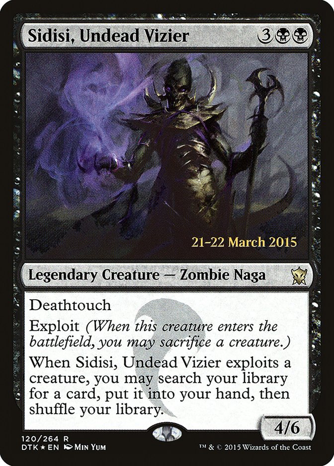 Sidisi, Undead Vizier [Dragons of Tarkir Prerelease Promos] | Gamers Paradise