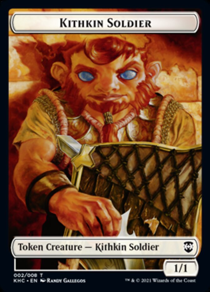 Kithkin Soldier Token [Kaldheim Commander Tokens] | Gamers Paradise