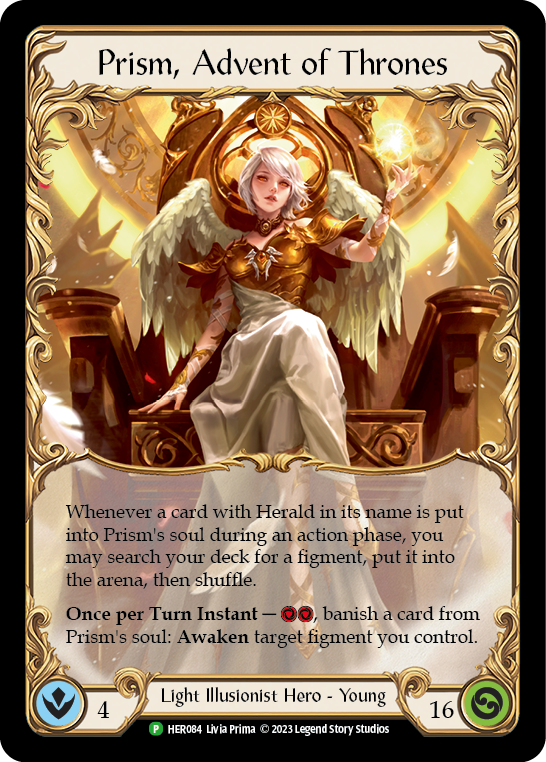 Prism, Advent of Thrones [HER084] (Promo)  Cold Foil | Gamers Paradise