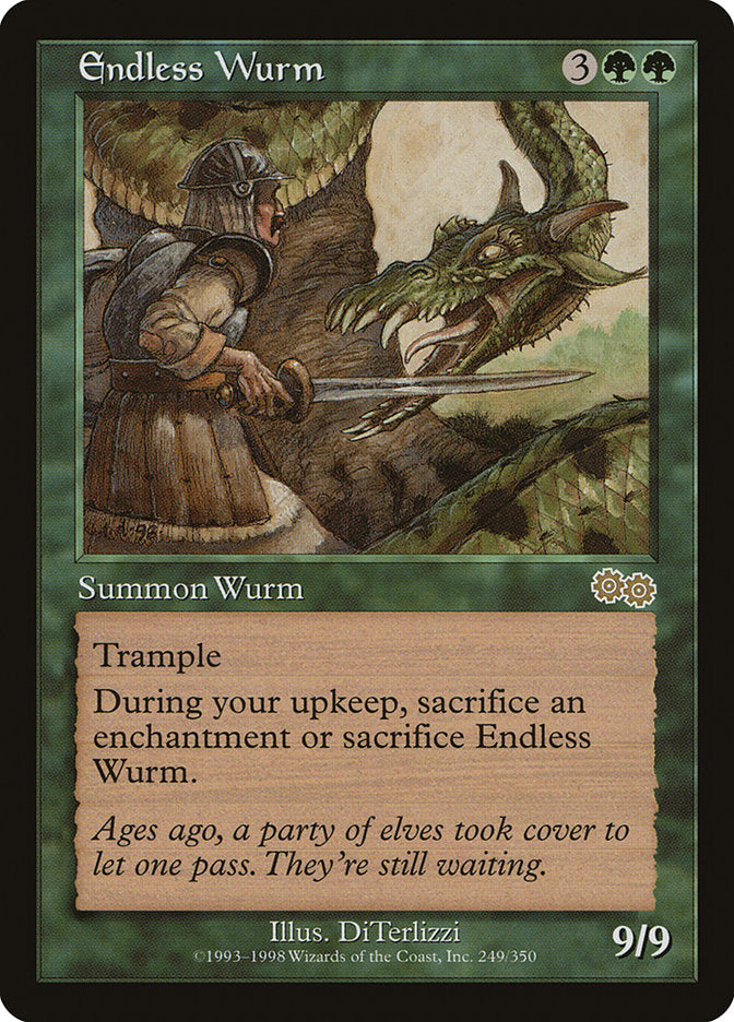 Endless Wurm [Urza's Saga] | Gamers Paradise