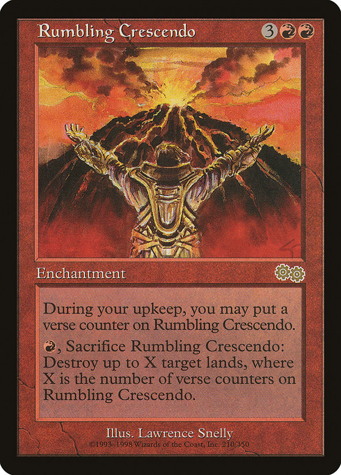 Rumbling Crescendo [Urza's Saga] | Gamers Paradise