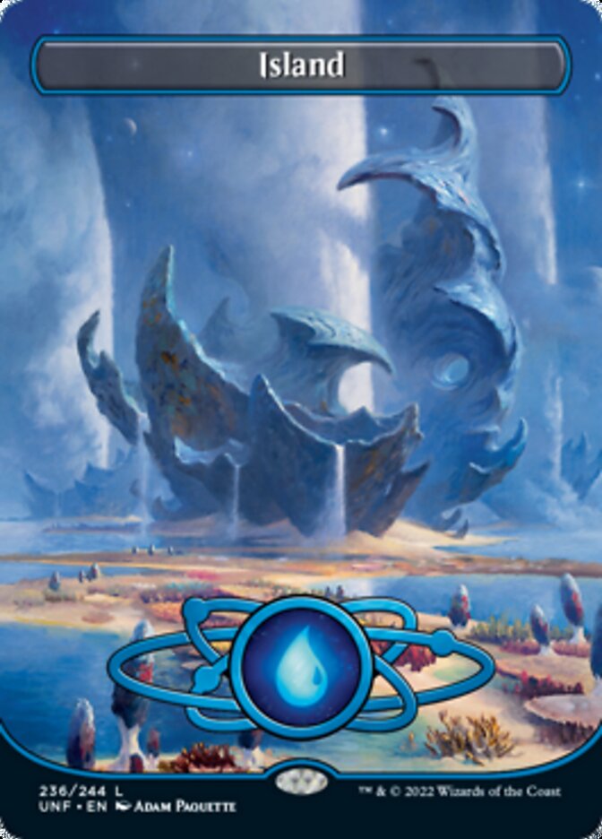 Island (236) (Planetary Space-ic Land) [Unfinity] | Gamers Paradise