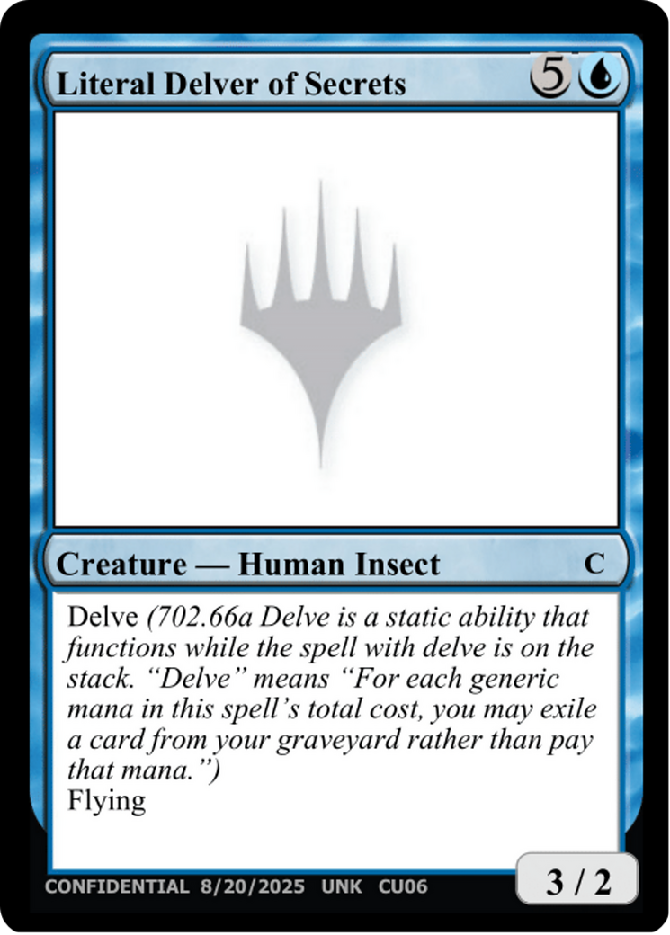Literal Delver of Secrets [Unknown Event] | Gamers Paradise