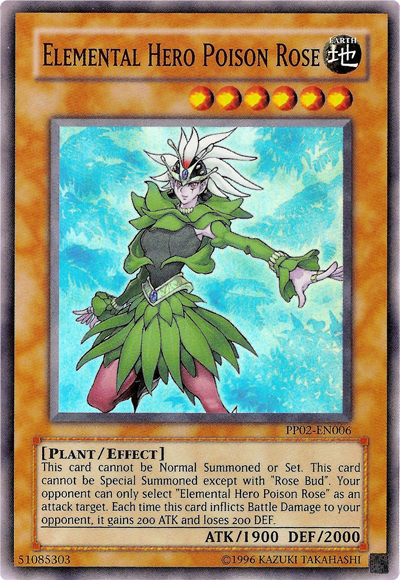 Elemental Hero Poison Rose [PP02-EN006] Super Rare | Gamers Paradise