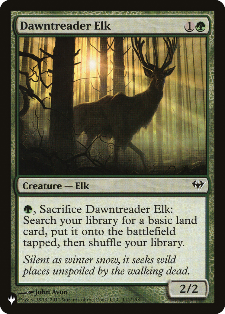 Dawntreader Elk [The List Reprints] | Gamers Paradise