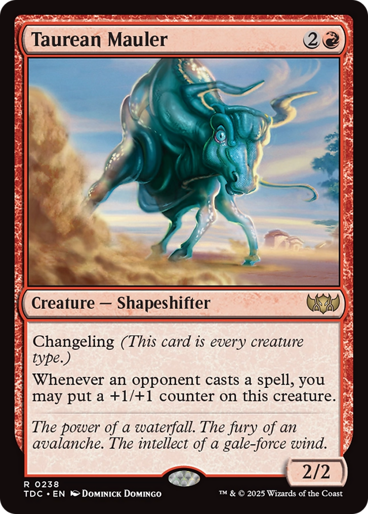 Taurean Mauler [Tarkir: Dragonstorm Commander] | Gamers Paradise