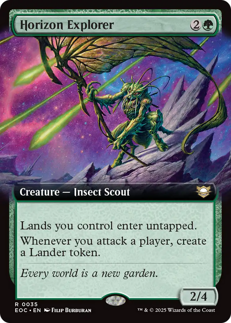 Horizon Explorer (Extended Art) [Edge of Eternities Commander] | Gamers Paradise