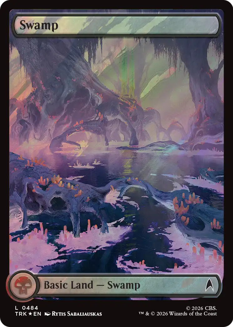 Swamp (0484) (Surge Foil) [Star Trek] | Gamers Paradise