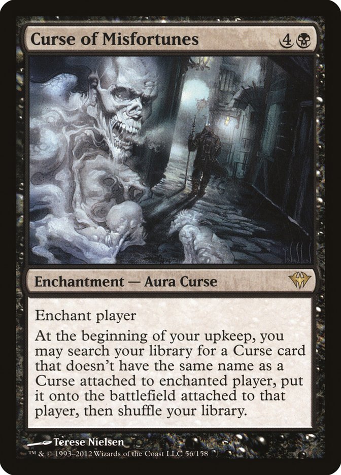 Curse of Misfortunes [Dark Ascension] | Gamers Paradise