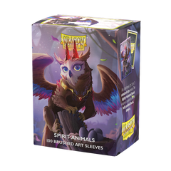 Dragon Shield: Standard 100ct Brushed Art Sleeves - The Dragowlis | Gamers Paradise