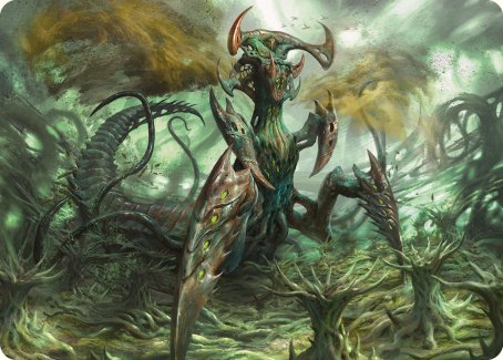 Zopandrel, Hunger Dominus Art Card [Phyrexia: All Will Be One Art Series] | Gamers Paradise