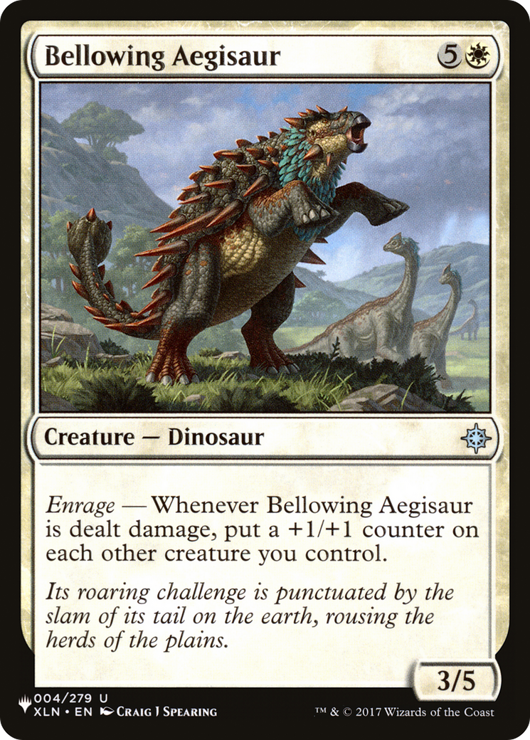 Bellowing Aegisaur [The List Reprints] | Gamers Paradise