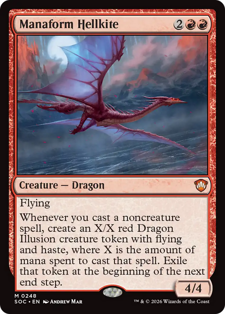 Manaform Hellkite [Secrets of Strixhaven Commander] | Gamers Paradise