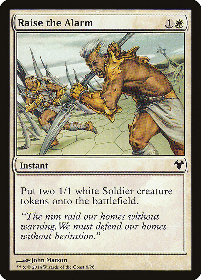 Raise the Alarm [Modern Event Deck 2014] | Gamers Paradise