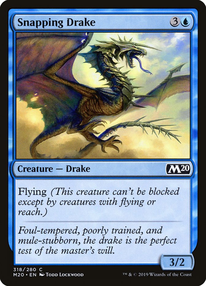 Snapping Drake [Core Set 2020] | Gamers Paradise