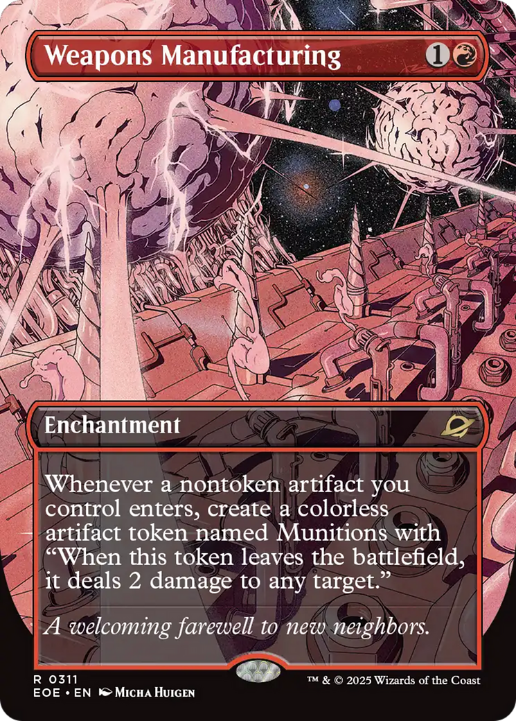 Weapons Manufacturing (Borderless) [Edge of Eternities] | Gamers Paradise
