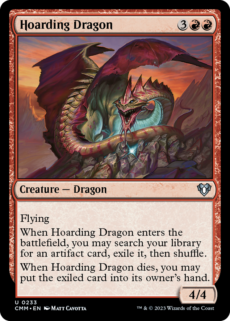 Hoarding Dragon [Commander Masters] | Gamers Paradise