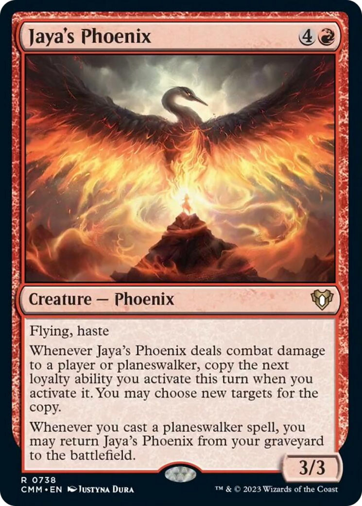 Jaya's Phoenix [Commander Masters] | Gamers Paradise