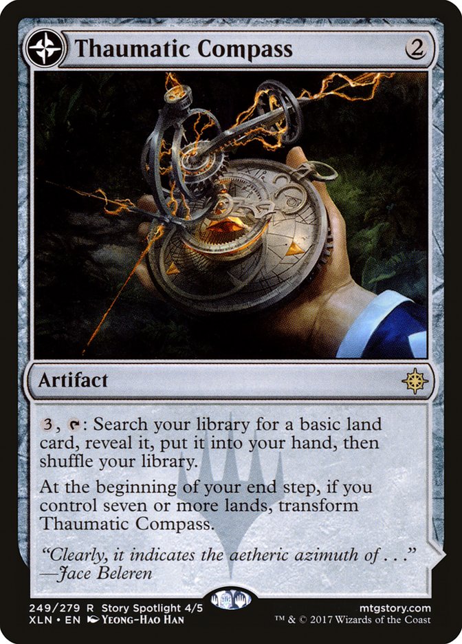 Thaumatic Compass // Spires of Orazca [Ixalan] | Gamers Paradise