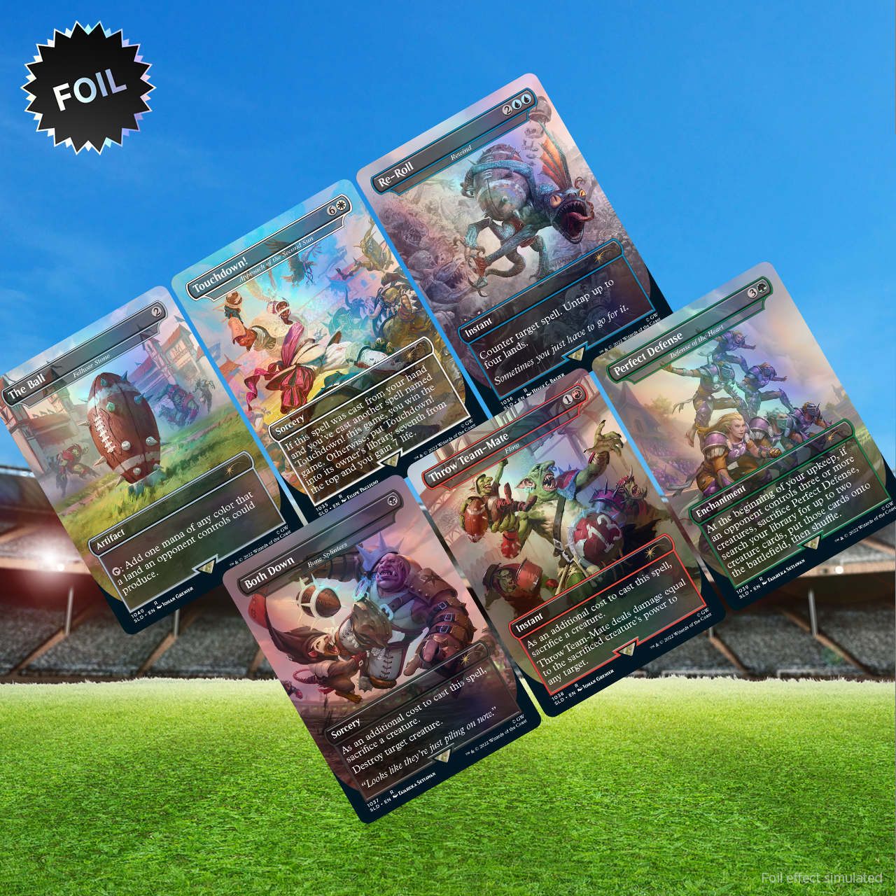 Secret Lair: Drop Series - Secret Lair x Blood Bowl (Foil Edition) | Gamers Paradise