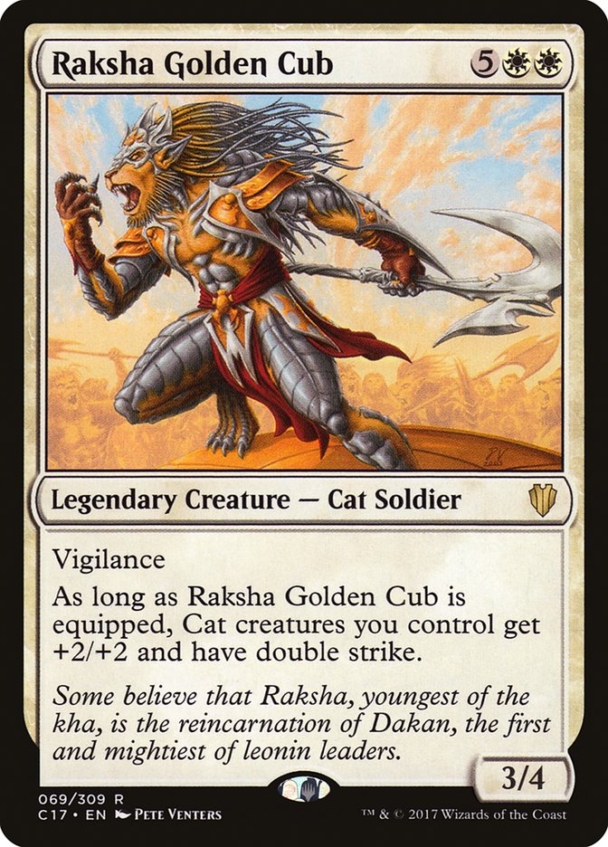 Raksha Golden Cub [Commander 2017] | Gamers Paradise