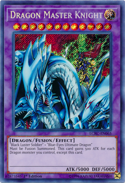 Dragon Master Knight [LCKC-EN065] Secret Rare | Gamers Paradise