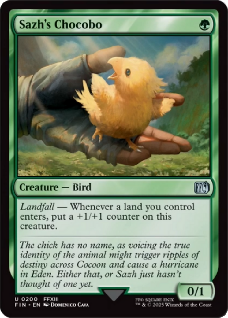 Sazh's Chocobo [FINAL FANTASY] | Gamers Paradise