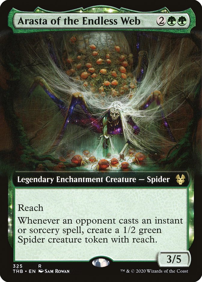 Arasta of the Endless Web (Extended Art) [Theros Beyond Death] | Gamers Paradise