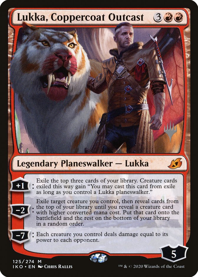 Lukka, Coppercoat Outcast (Promo Pack) [Ikoria: Lair of Behemoths Promos] | Gamers Paradise