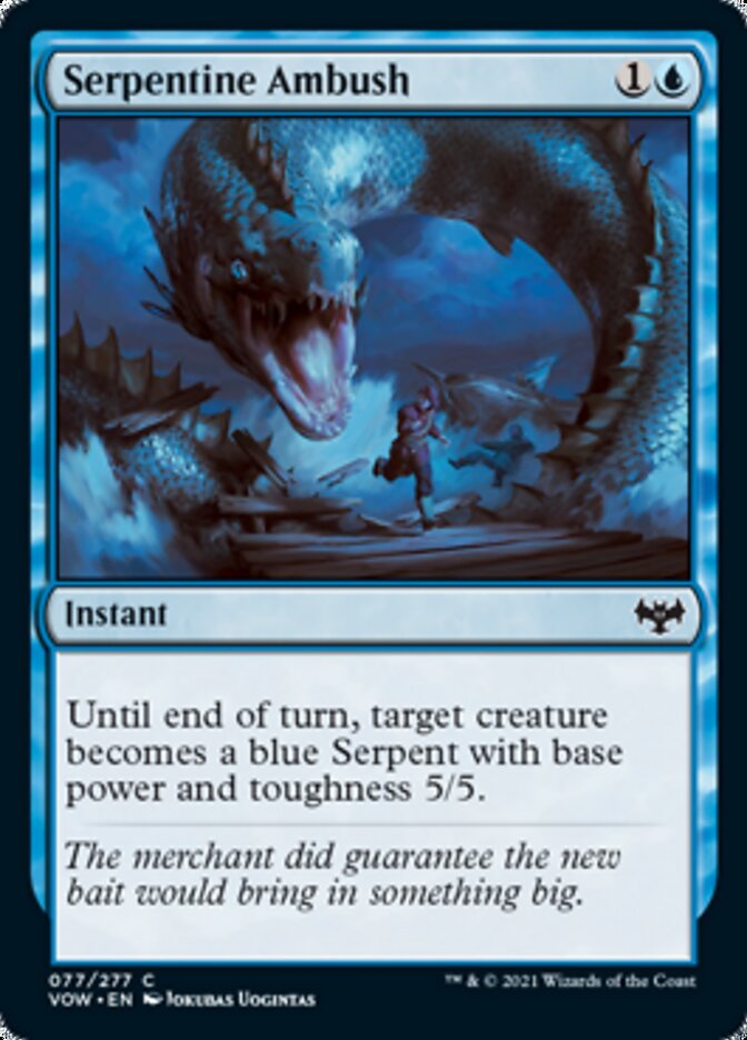 Serpentine Ambush [Innistrad: Crimson Vow] | Gamers Paradise