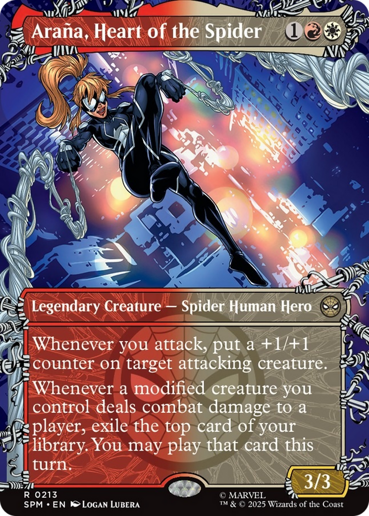Arana, Heart of the Spider (Borderless) [Marvel's Spider-Man] | Gamers Paradise
